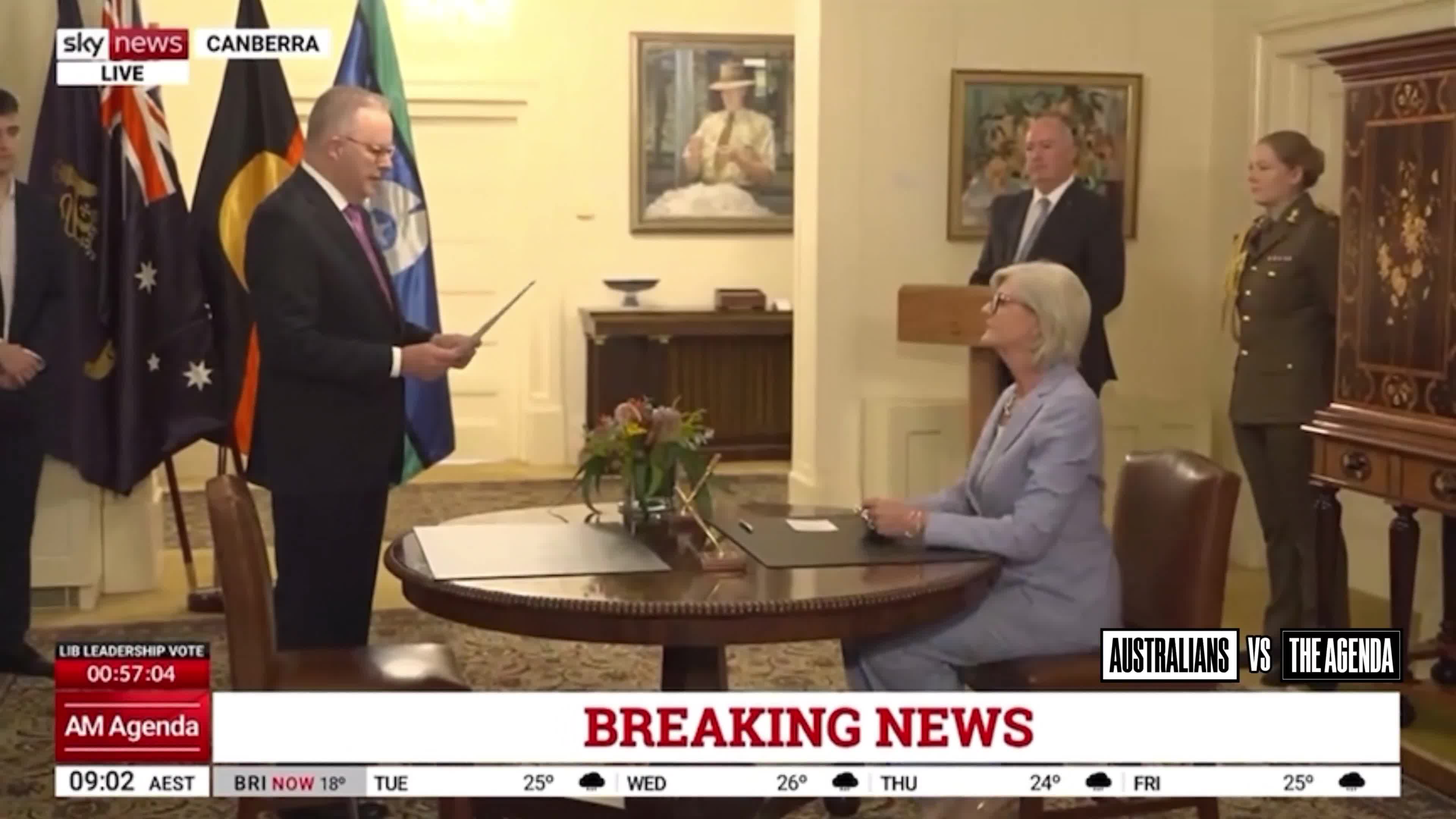 Anthony Norman Albanese has officially been sworn in as Prime Minister of the 48th Parliament.  The clown show continues 🤡🎪