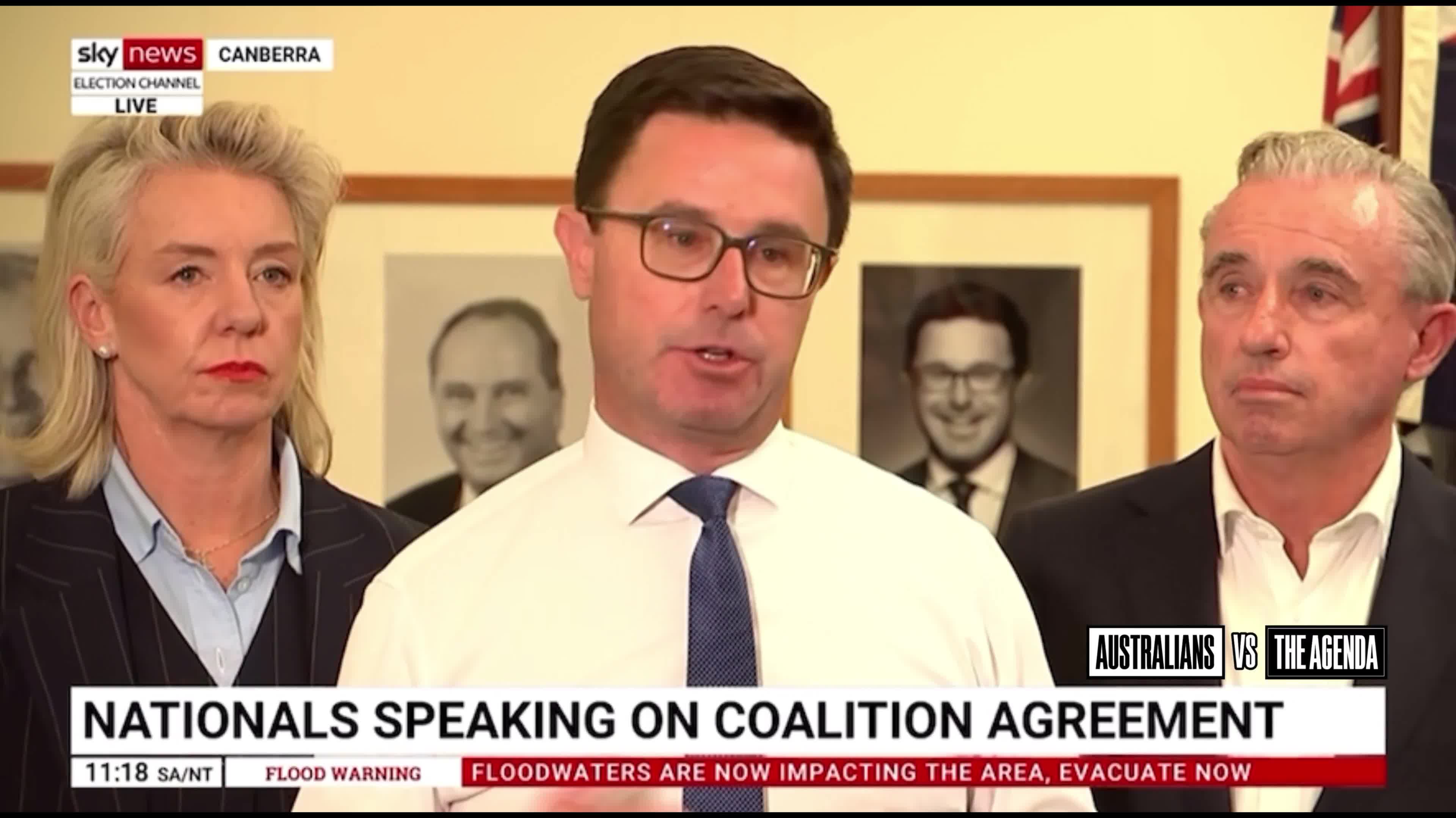 The Nationals and Liberal Party have officially split — no Coalition deal will be formed moving forward.