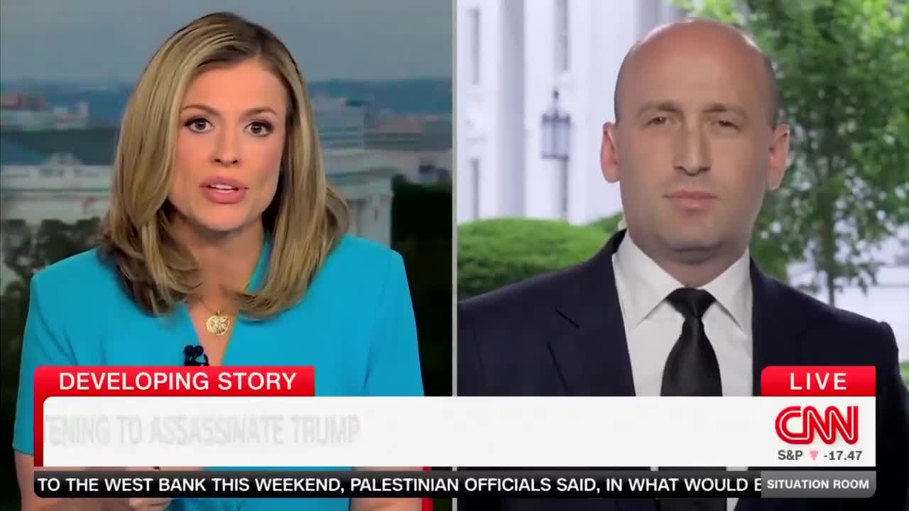 White House Deputy Chief of Staff Stephen Miller to CNN: “When we use language that's designed to obscure the truth, that's not good faith. An illegal alien is an illegal alien. They're no...