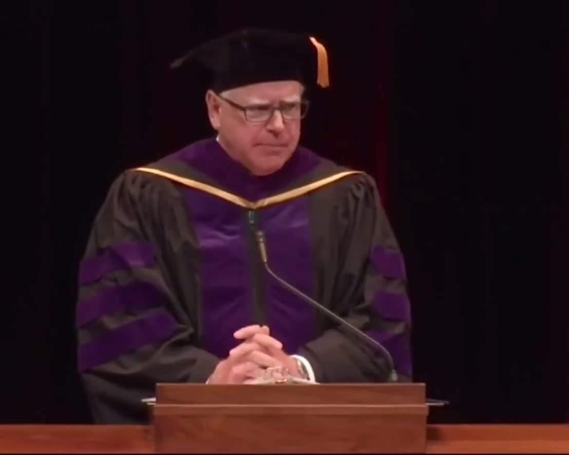Failed Vice Presidential candidate Tim Walz on ICE agents who are arresting illegal aliens:  “Donald Trump's modern day ‘Geskapo’ is scooping folks up of the streets. They're in unmark...
