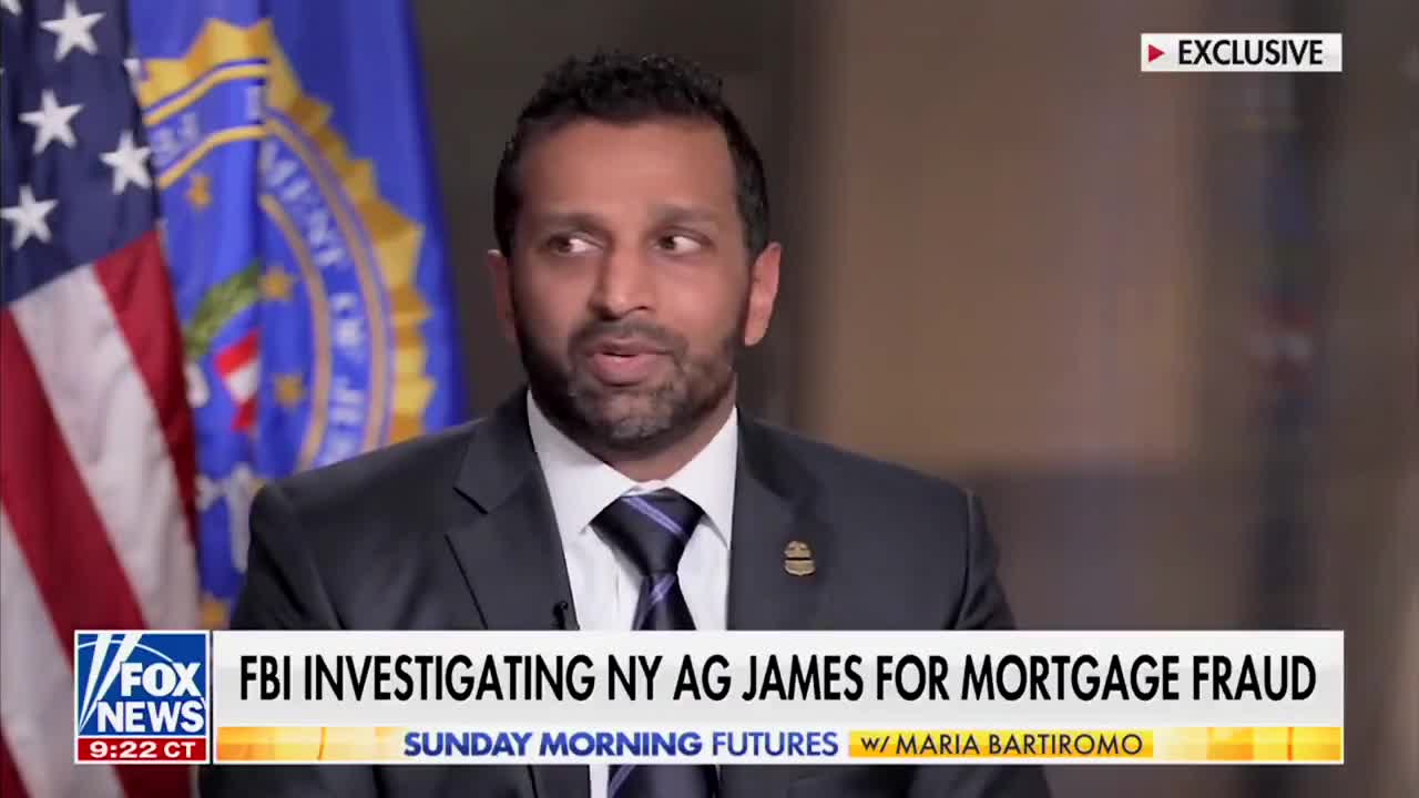 FBI Director Kash Patel: “Unlike other leaders who previously sat in these seats, we don't prejudge any case. We don't care what Party elected you to what... if you broke the law, we are g...
