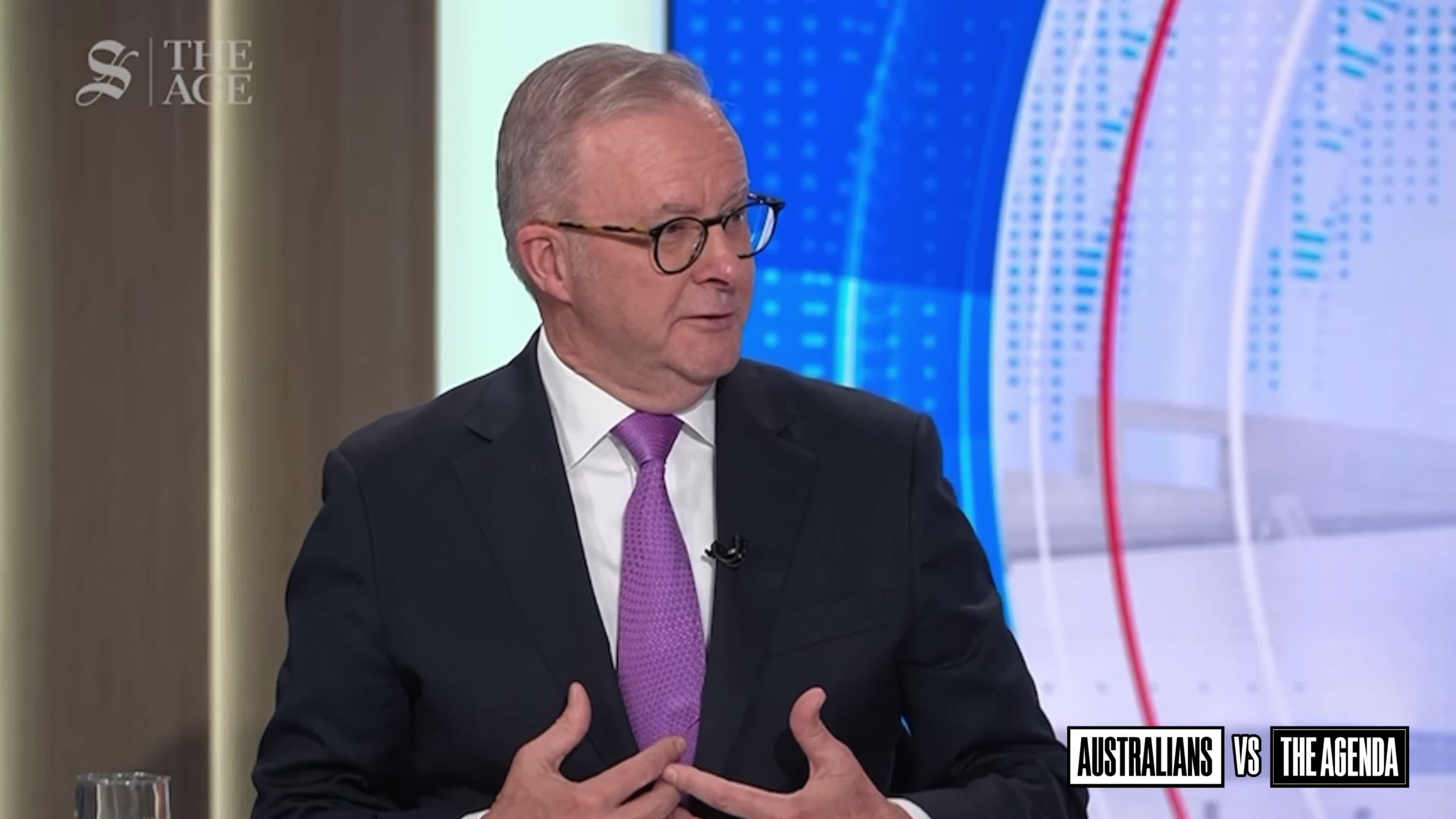 Prime Minister Anthony Albanese says he chose not to place his hand on the Bible during his swearing-in, stating that he represents \