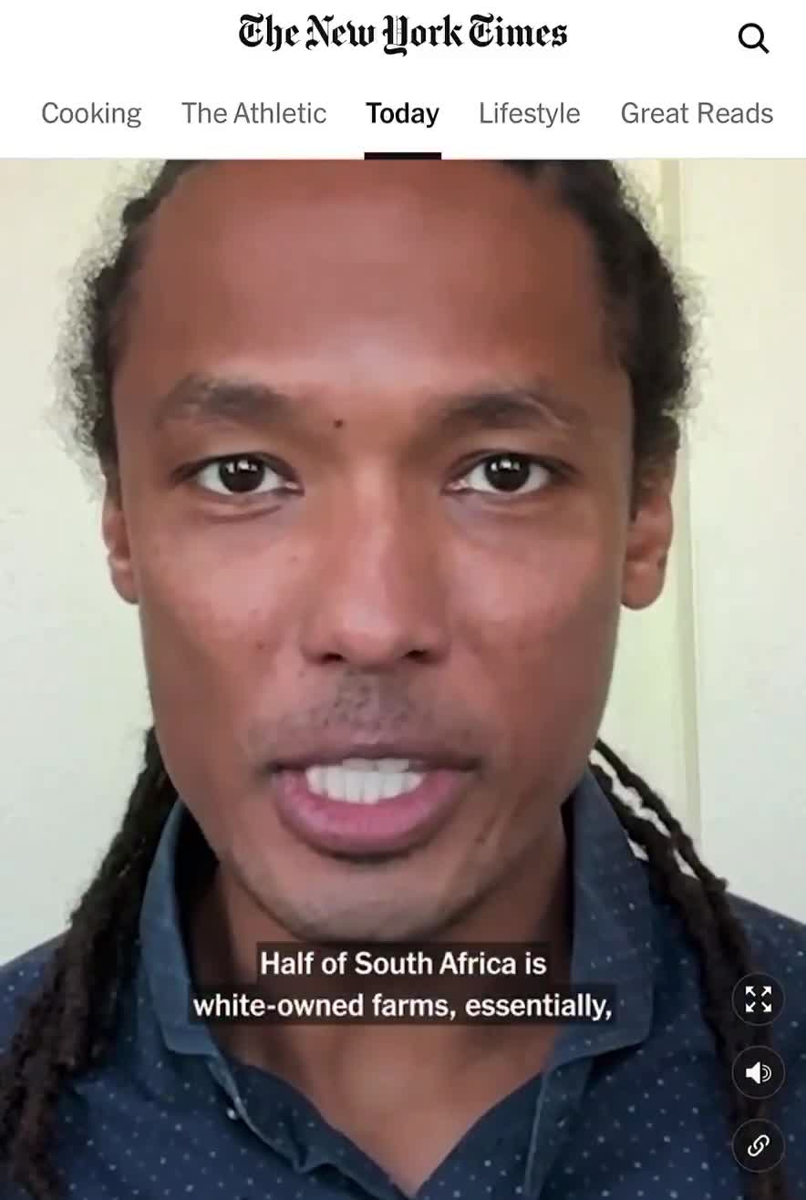 NYT: “There is no confiscation of land [in South Africa]\