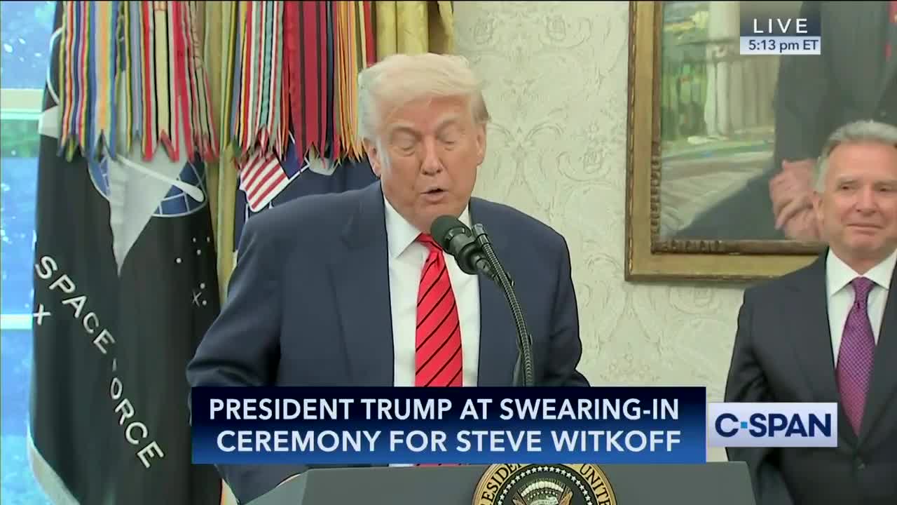 President Trump: “We have a big announcement to make, not about trade but something else but it’s going to be a truly earth shattering and a positive development for this country an...