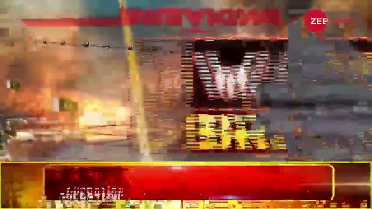 How Indian TV is televising their own war is wild.