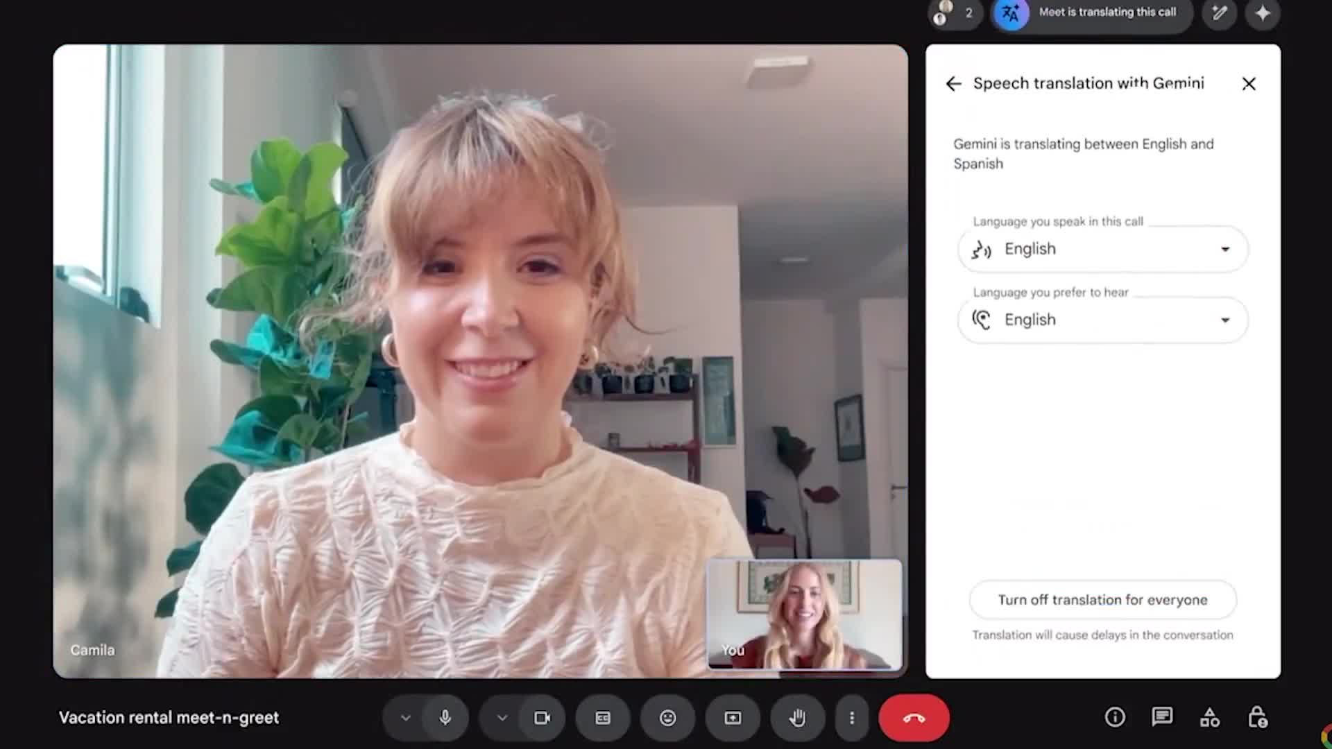 GOOGLE MEET NOW TRANSLATES IN REAL TIME—IN YOUR OWN VOICE  Live translators, meet your silicon successor.  Google just launched real-time speech translation in Meet—starting with English...