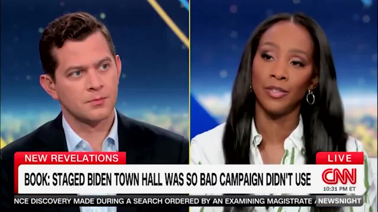 OMG  The Biden campaign spent millions of dollars producing a fake town hall then couldn’t even use it because Biden was too incoherent