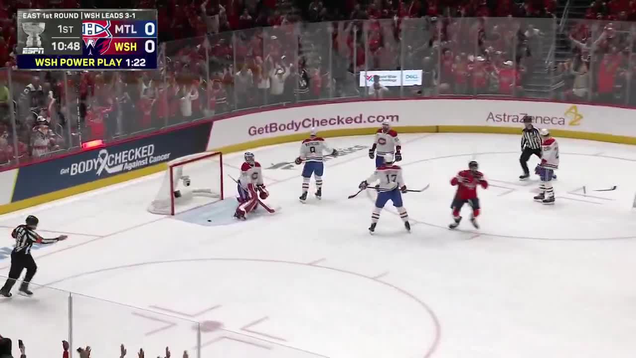 OVI ONE-TIMER OPENS THE SCORING 💥 📺 ESPN