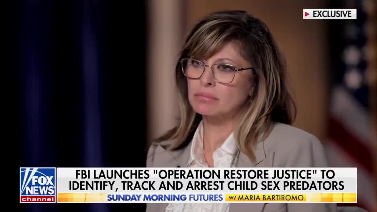 FBI Deputy Director Dan Bongino: “If you're a child predator, expect a knock on your door — and it's not going to be Amazon, it's going to be us.”