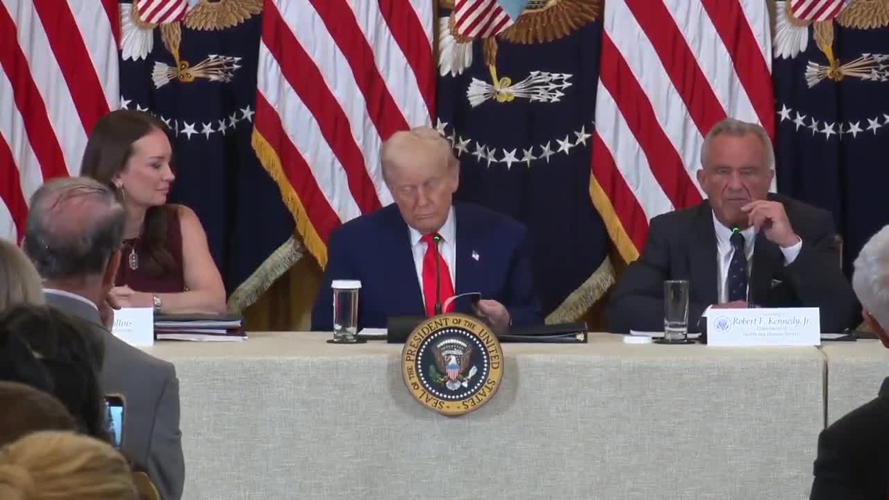 Sec. Kennedy praises President Trump's leadership as the White House unveils the historic MAHA Commission Report:   \