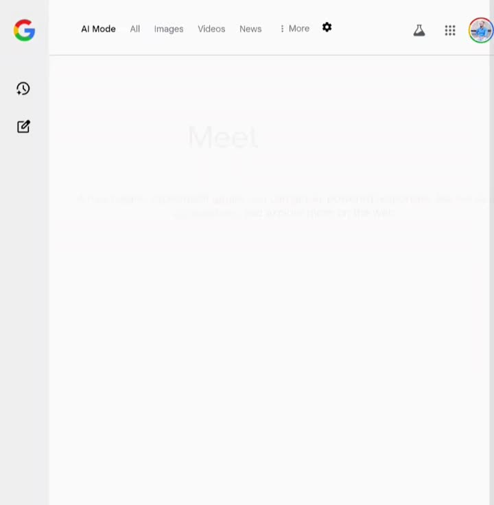GOOGLE TESTS ‘AI MODE’ TO REPLACE ‘I’M FEELING LUCKY’ BUTTON  Google is experimenting with swapping out its classic “I’m Feeling Lucky” button for a new “AI Mode” feature...