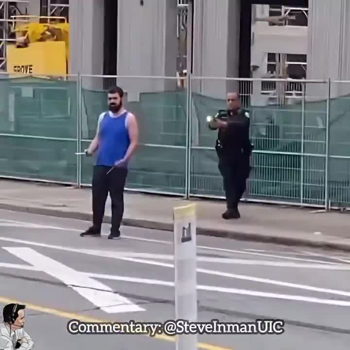 A madman armed with knives scores a hot dose of Edison Medicine.