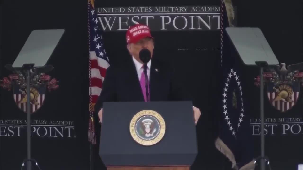 President Trump: “The job of the US Armed Forces is not to host drag shows, to transform foreign cultures, or to spread democracy... at the point of a gun… The military’s job is to dom...
