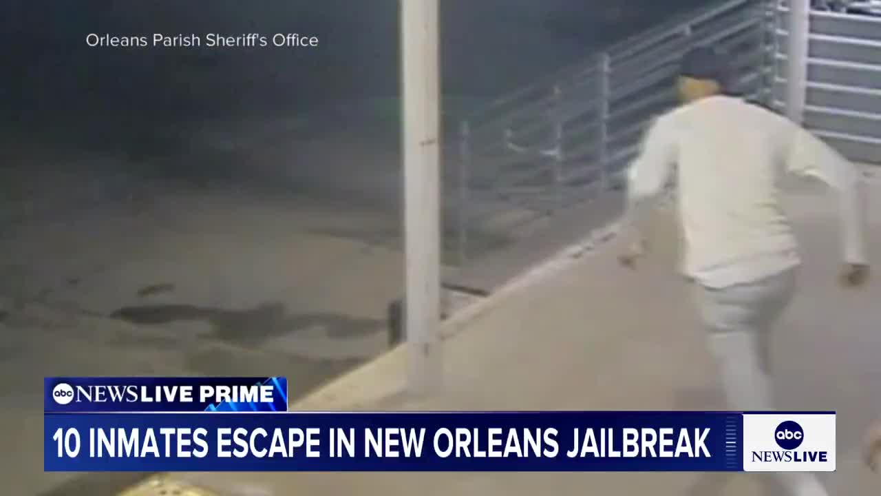 Ten inmates broke out of a New Orleans jail—cops say they may’ve had inside help. At least two are back in custody.  How does this even happen?