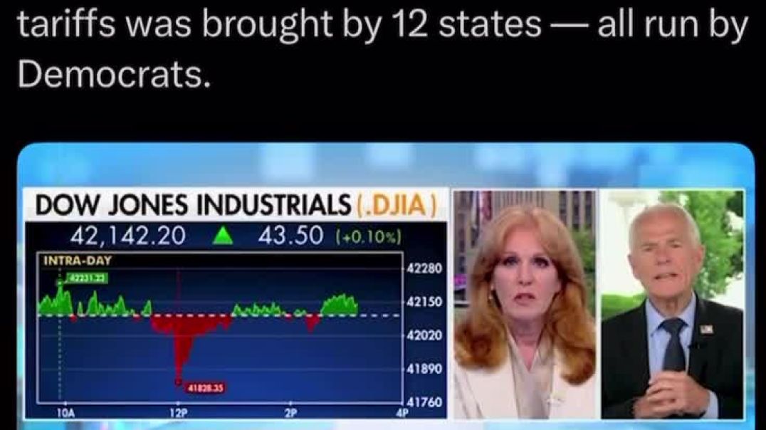 The lawsuit against President TrumpтАЩs tariffs was brought by 12 states тАФ all run by Democrats.