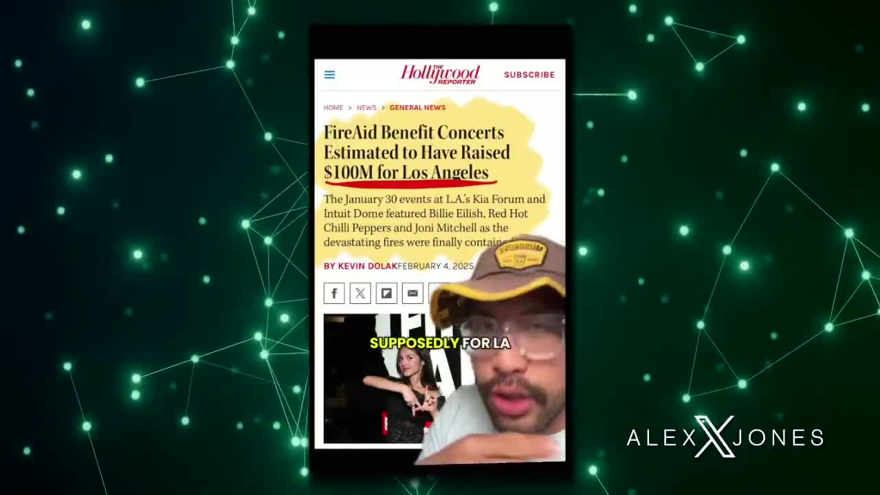 TOTAL EVIL: FireAid Benefit Concerts Raised Over $100 Million For Palisades Fire Victims  But, Where Did All The Money Go?  Not To Anyone Affected By The Fire!