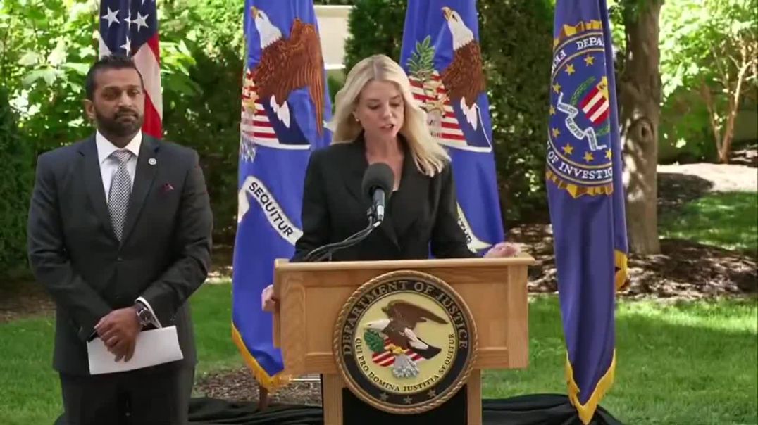 ⚠️BREAKING - Pam Bondi says 115 children were rescued and 205 child sex predators were arrested in just five days as part of Operation Restore Justice.