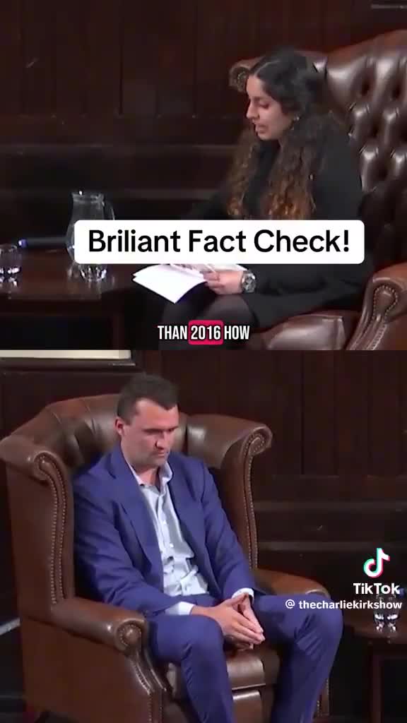 “Trump support from young people was worse in 2024 in battleground States”  Charlie Kirk got bored of destroying woke liberal NPC’s in The US, so he came to England & to destroy so...