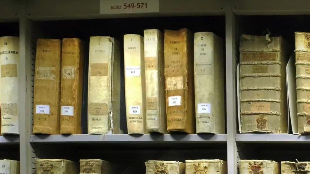 The Vatican Apostolic Archives Has 53 MILES OF SHELVING!!