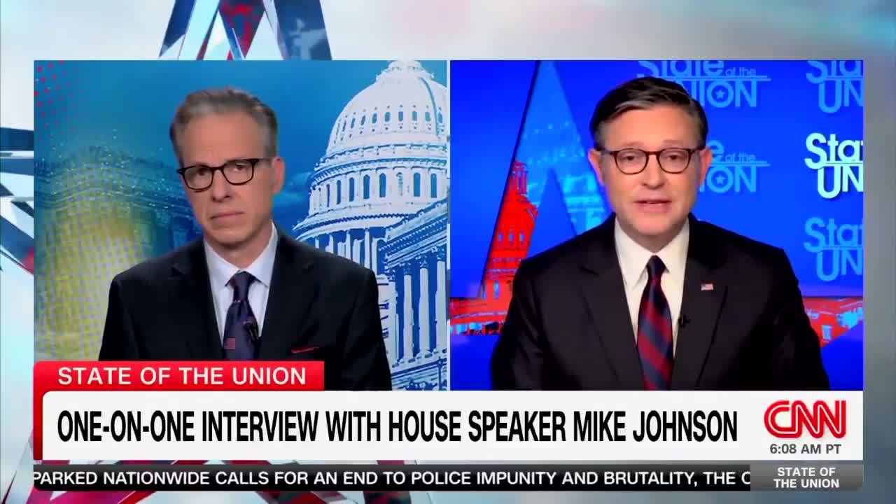 Speaker Johnson: “We are not cutting Medicaid. There are 1.4 million illegals on Medicaid and there are 4.8 million able-bodied individuals on Medicaid who choose not to work. That is call...