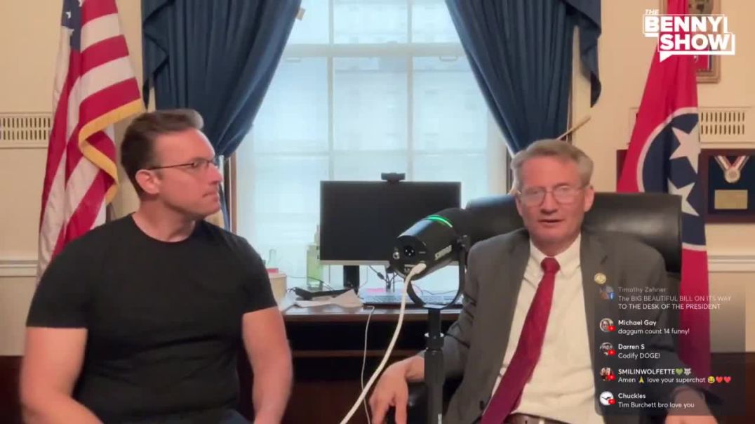 Congressman Tim Burchett  SHOCKING: Elon Musk has Confirmed USAID International Funds are Literally Coming Back into the United States, into Democrat and some Republican Coffers