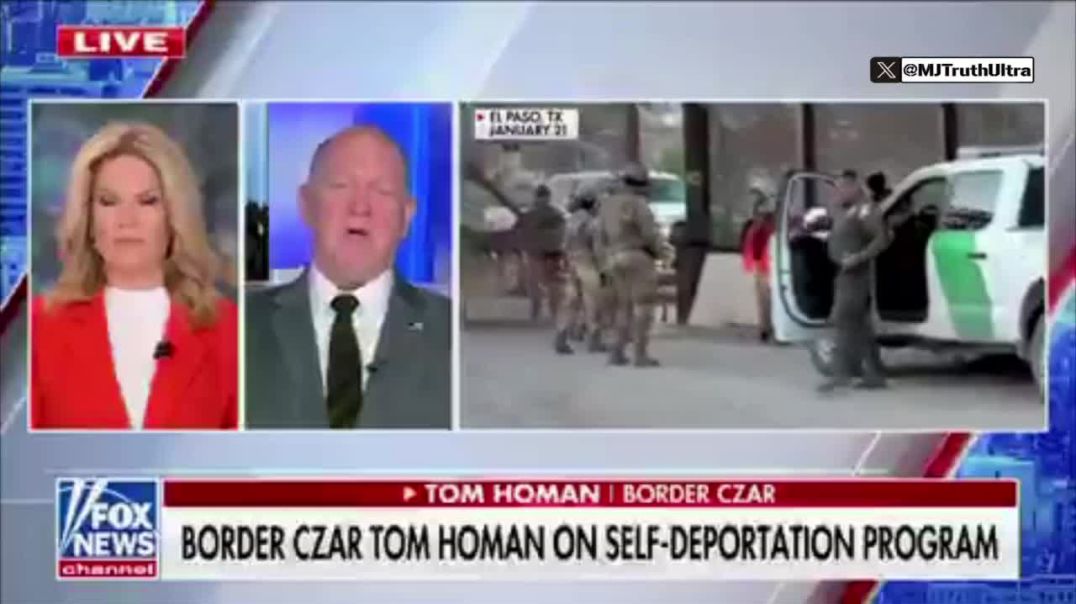 Tom Homan on Offering Illegal Aliens $1,000 to self-deport from the U.S.  There will be an immense cost savings… giving them $1,000 compared to putting together operations to get them will save us 75%