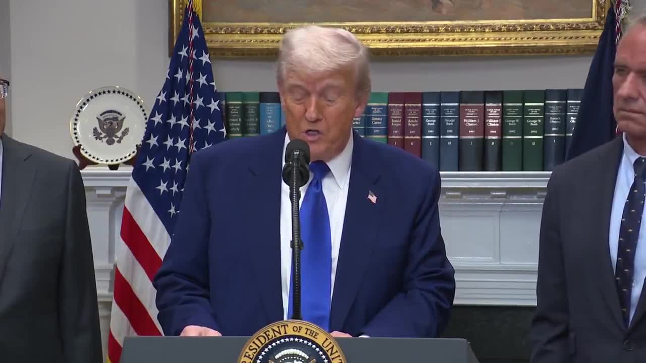 PRESIDENT TRUMP: \