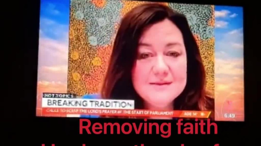 Removing faith has always been their plan