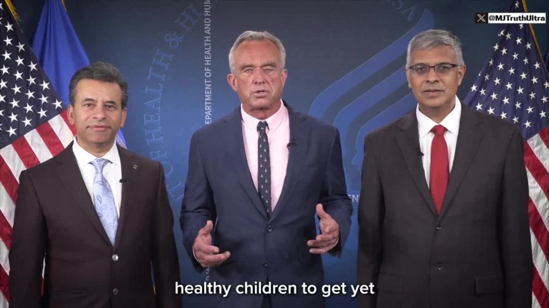 THANK YOU GOD! 🙌  RFK Jr and the NIH Announce the COVID vaccine for healthy children and healthy pregnant women has been removed from CDC recommended immunization schedule.