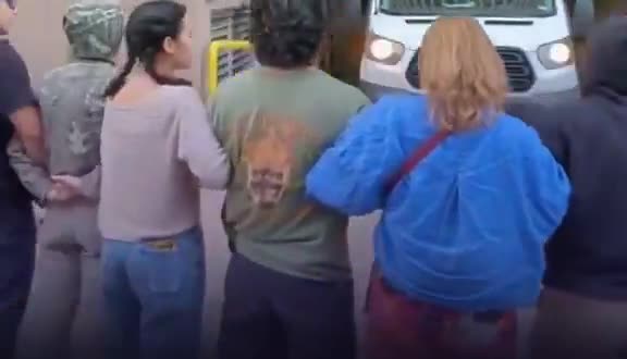 These activists are blocking ICE to protect illegal alien criminals   Should blocking federal law enforcement come with jail time?