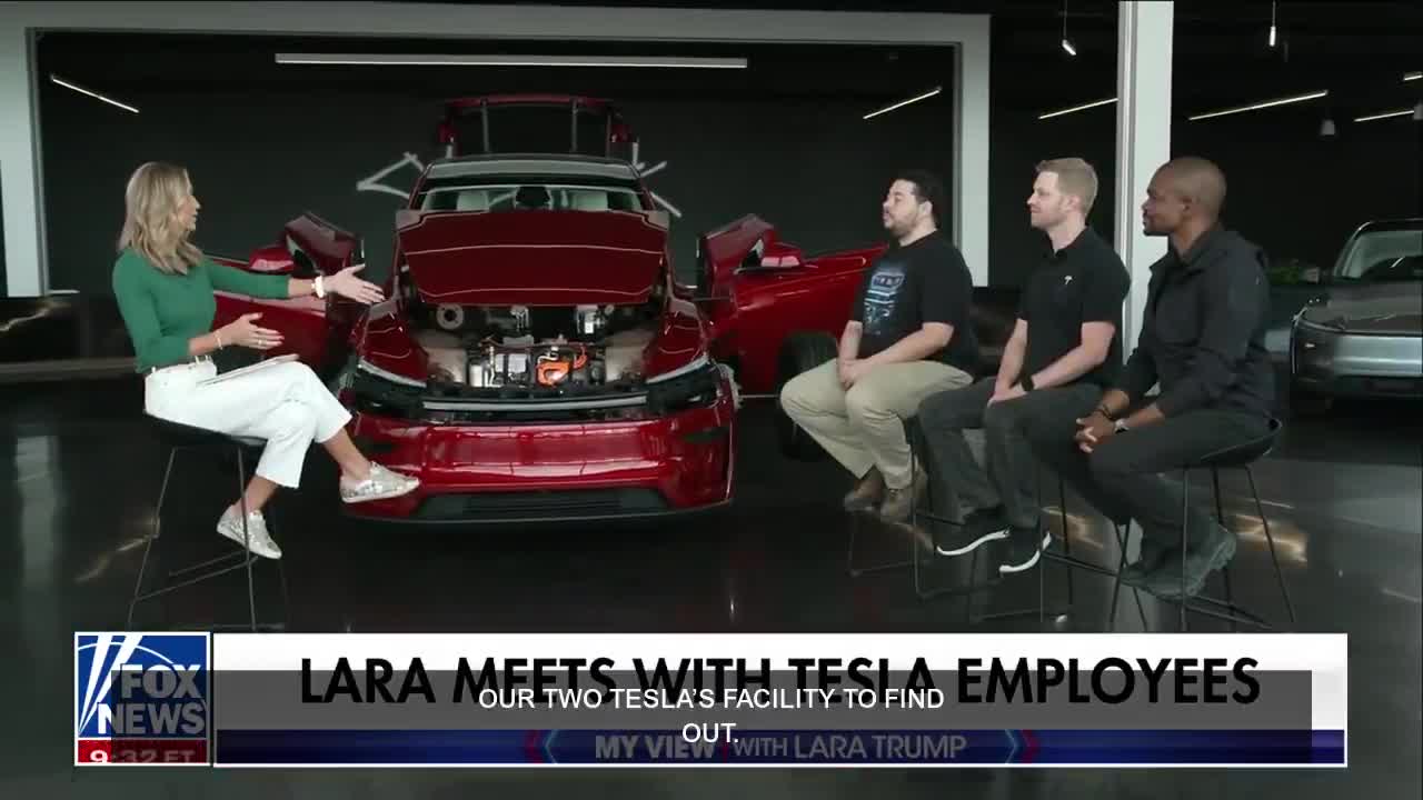“Vision and opportunity. Tesla's a big company. I believed in what the CEO's mission was, and I wanted to be a part of it”