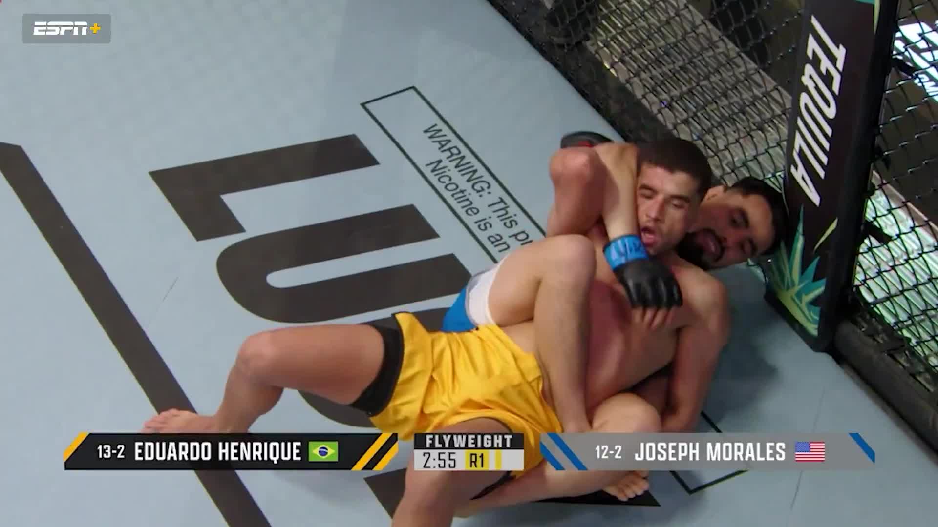 #TUF33 STARTS WITH A BANG 💥  Joseph Morales gets the first round submission on the first episode of The Ultimate Fighter 👏