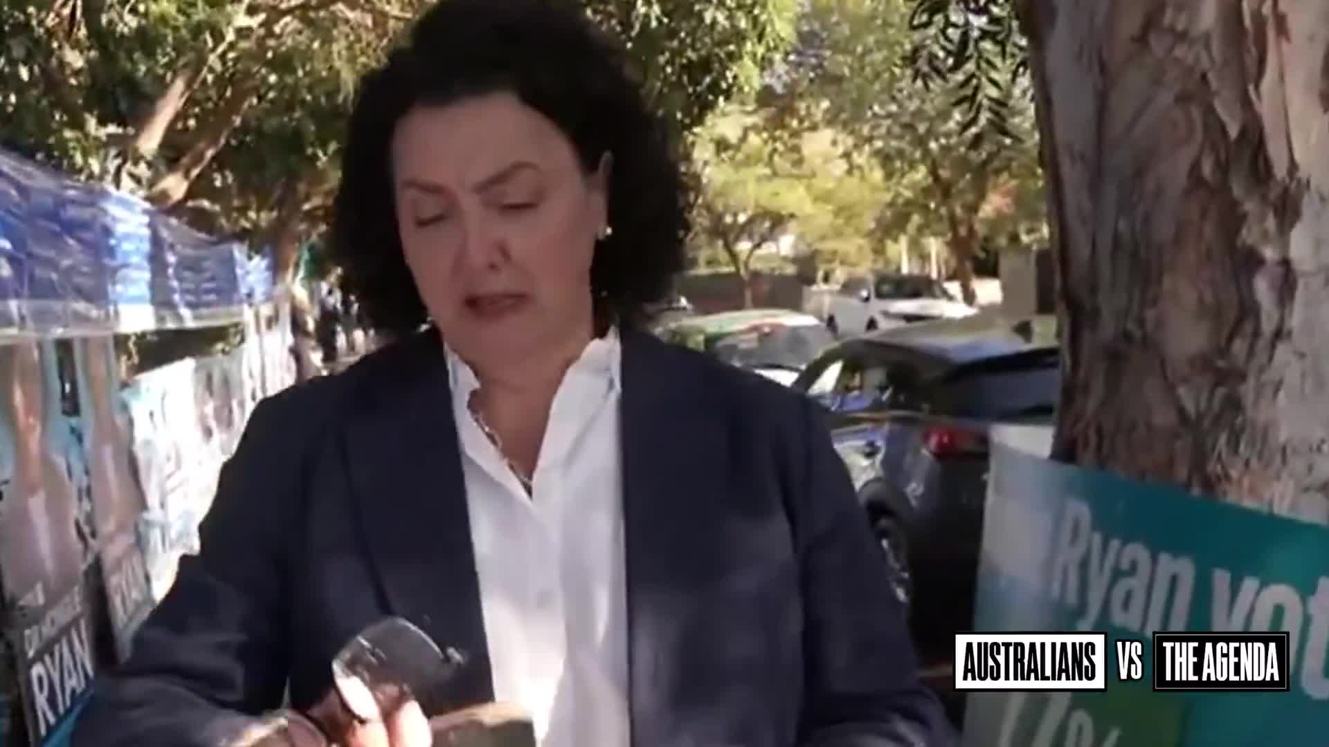 Monique Ryan just got shat on by a bird… could this day get any better?