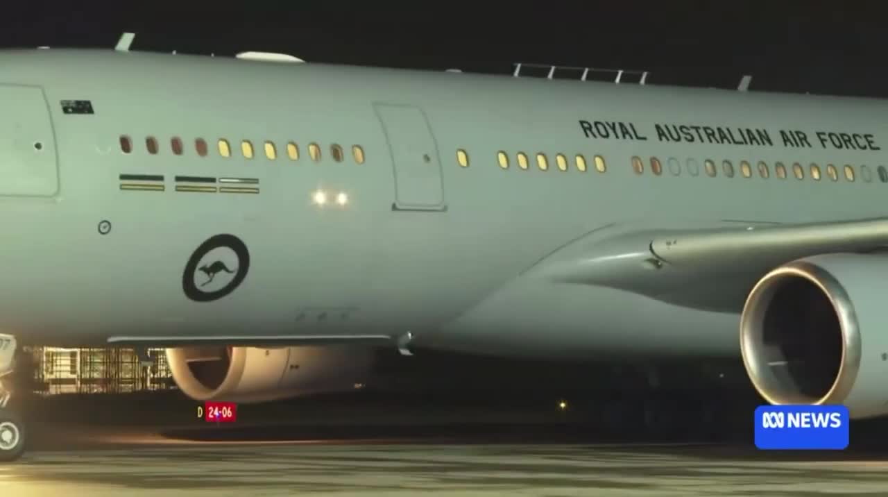 Prime Minister Anthony Albanese touches down in Indonesia, Halim Perdanakusuma Air Force Base, Jakarta.