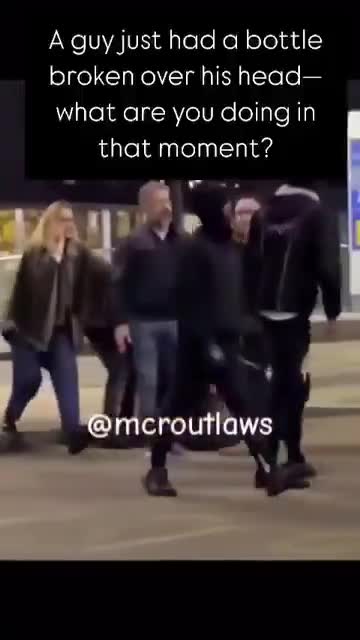 Disturbing clip from England where a youth very casually smashes a bottle over a Man’s head & strolls away like nothing happened.   If a White British Male did this then Legacy Media C...