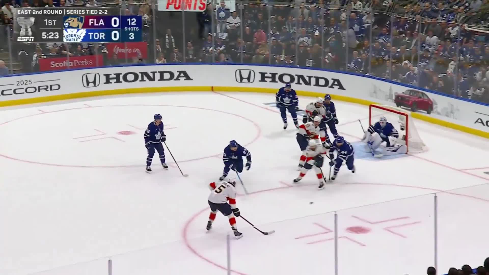 THE PANTHERS LIGHT THE LAMP FIRST IN TORONTO 🚨  📺 ESPN