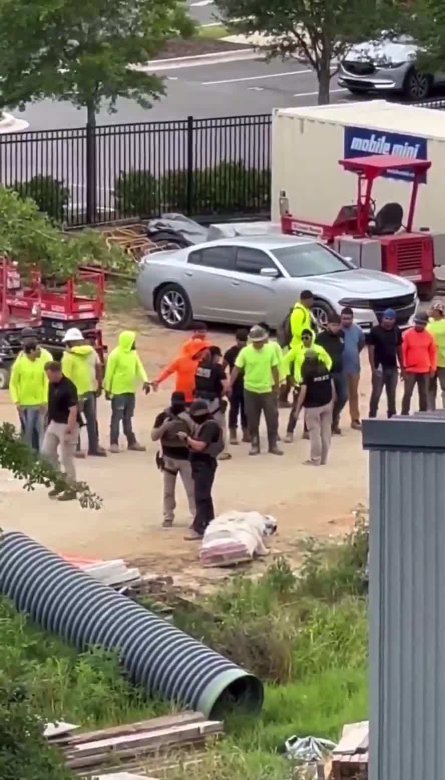 ICE just did a massive illegal migrant bust on a construction site in Tallahassee
