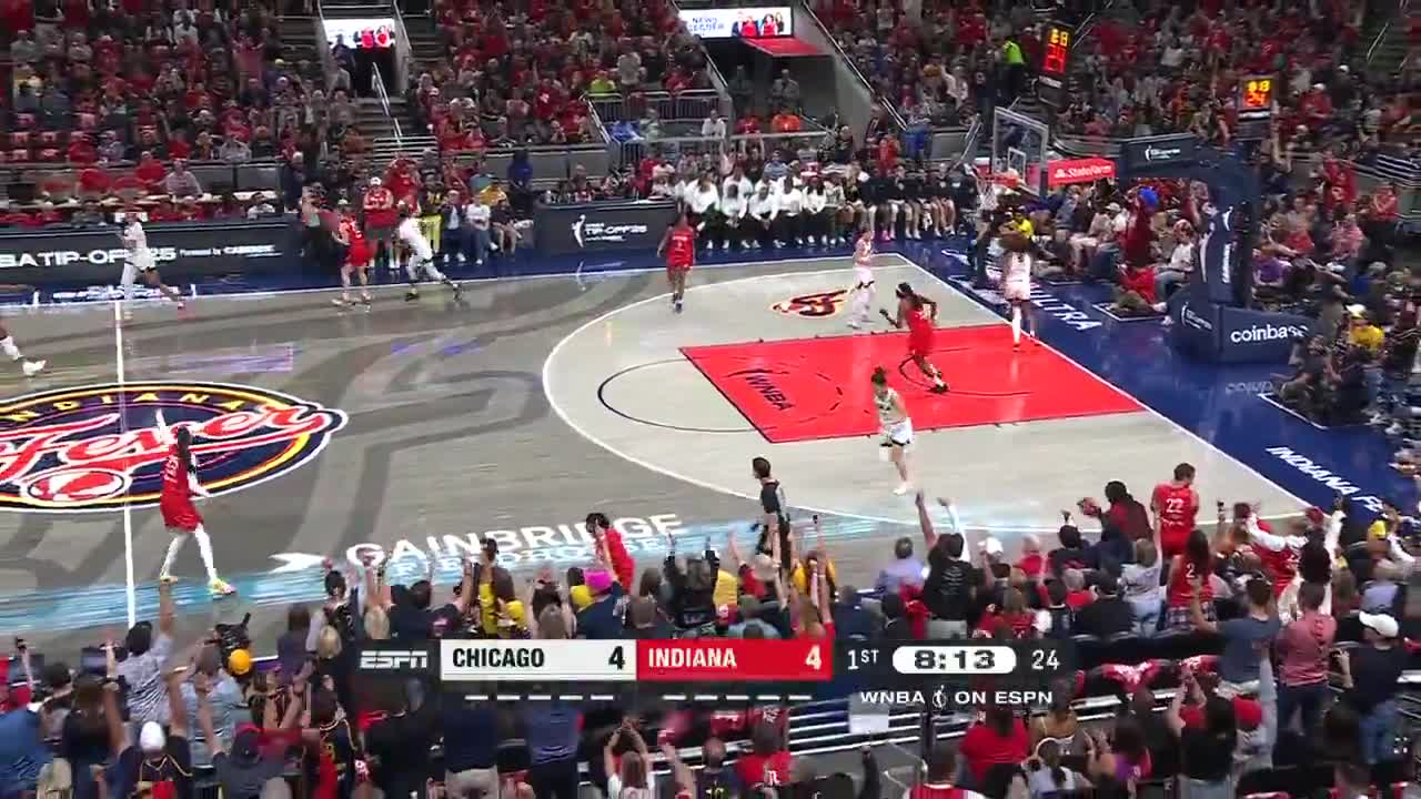 CAITLIN CLARK'S FIRST THREE OF THE WNBA SEASON 🔥