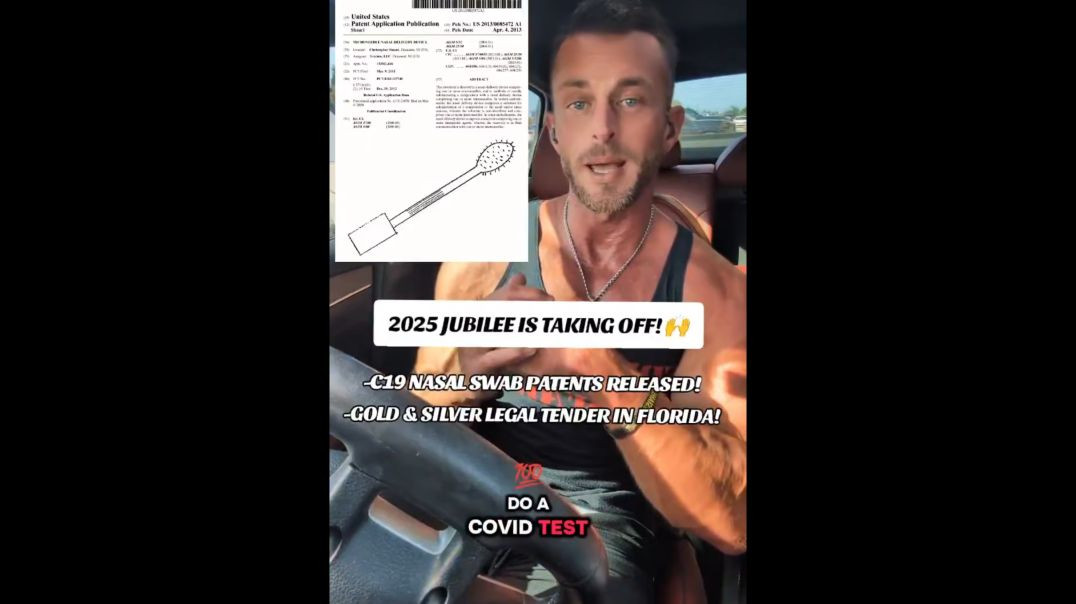 COVID 19 NASAL SWAB PATENTS RELEASED - JORDAN CLARK
