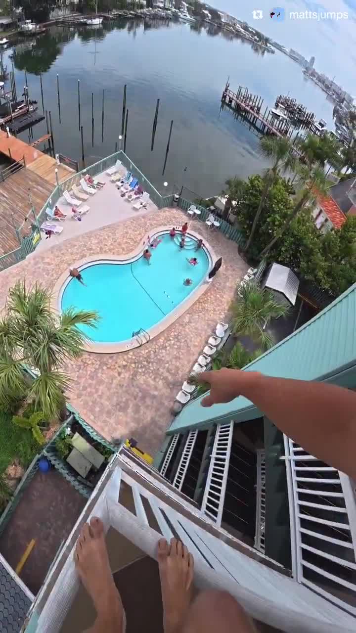 Would you jump from here for $500k? 😳