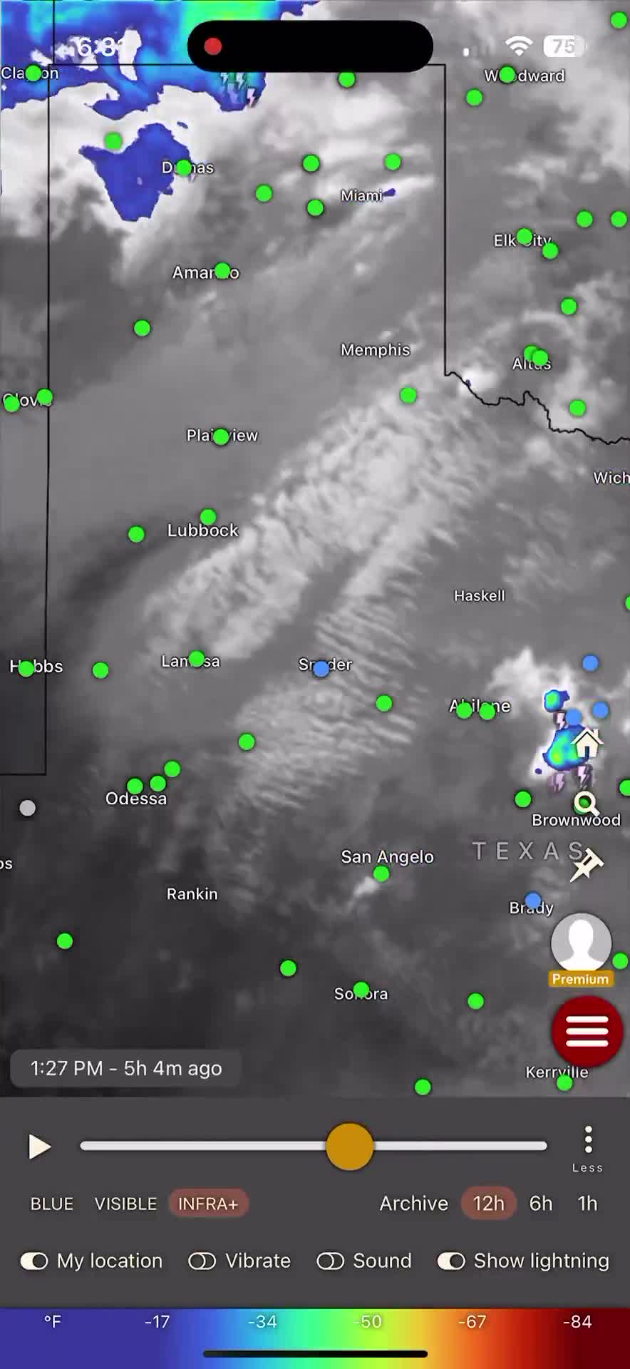 🇺🇸  As if by Magic - over Texas resulting in 6 inch Hail storms.  Except there’s no such thing as magic - It’s seriously out of control.