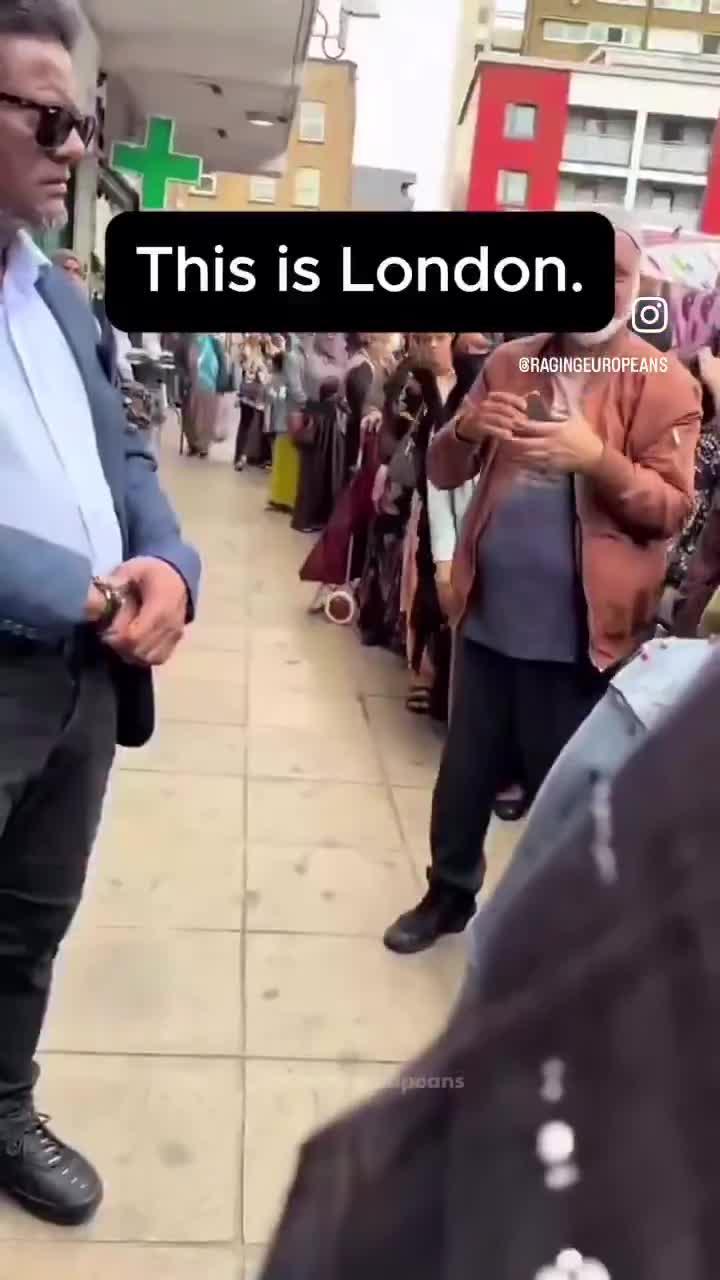 Not quite the London they show in the movies.