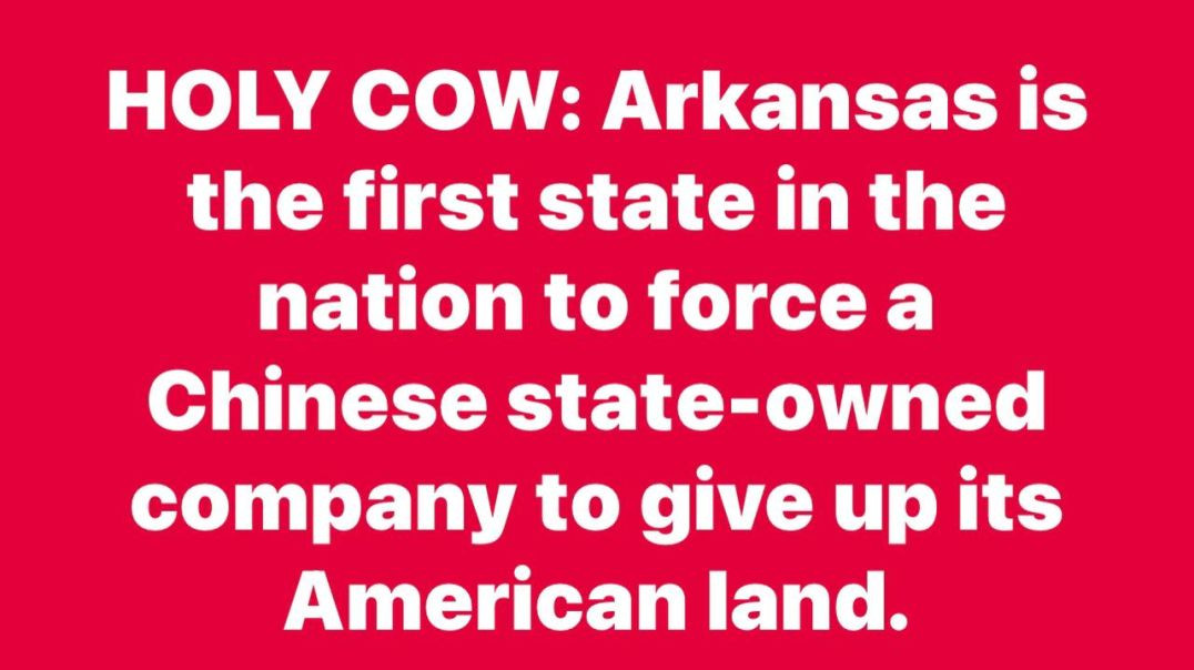 Why was China buying up farmland near military installations???