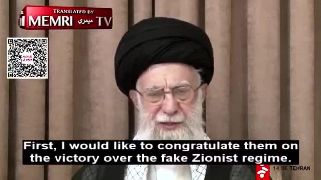 The Iranian Supreme Leader Ayatollah Khamenei Emerges…