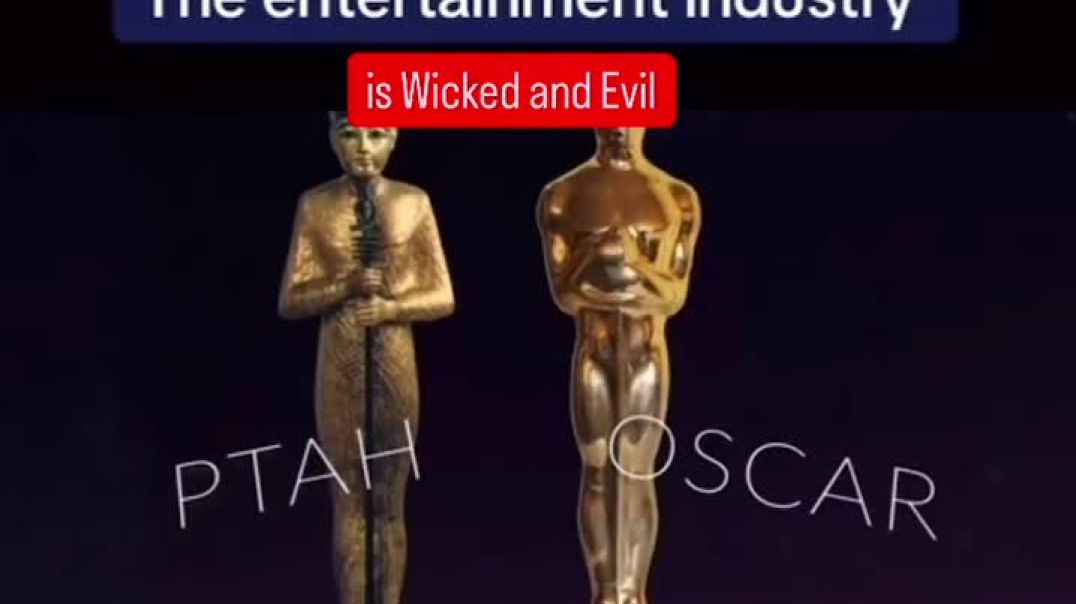 THE ENTERTAINMENT INDUSTRY IS WICKED AND EVIL - THEY DON'T EVEN HIDE IT