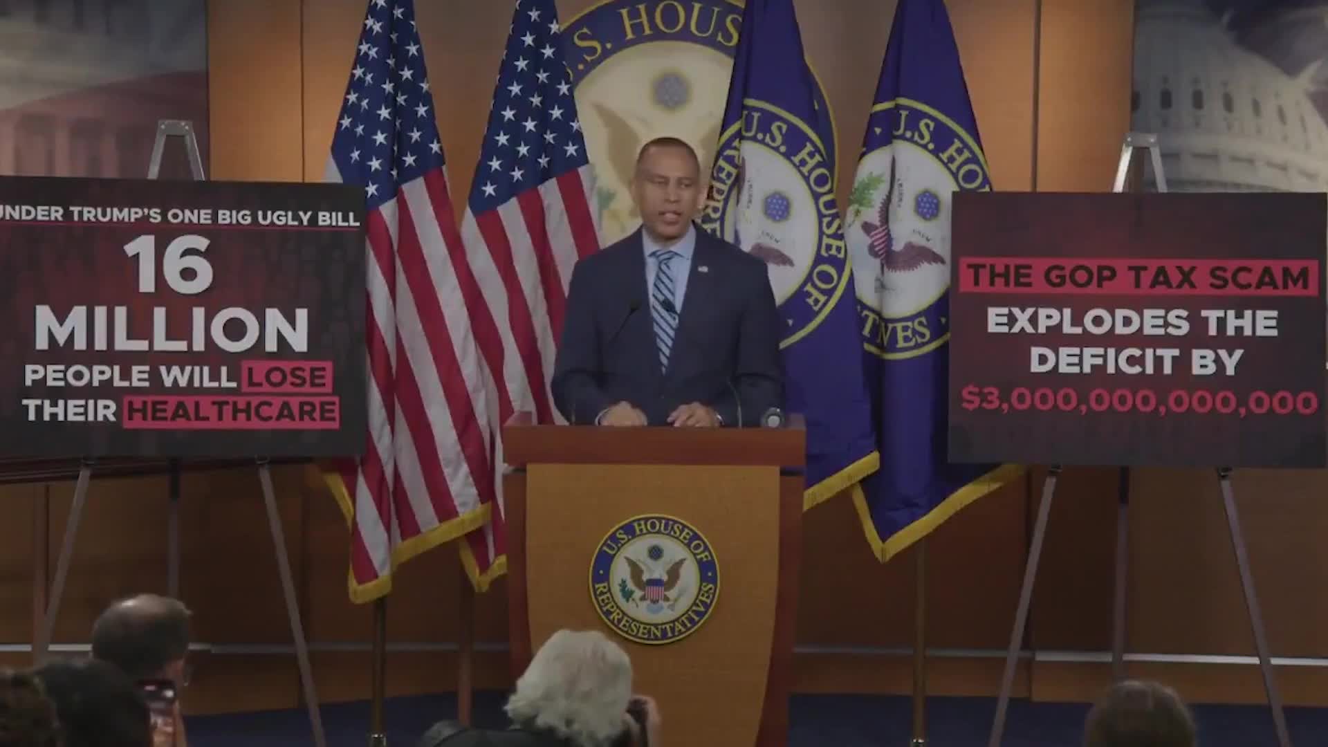 Hakeem Jeffries says \