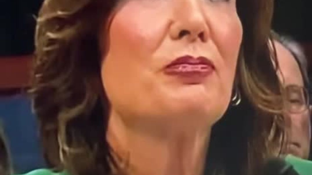 The mayor of New York looks very smug, but she get rammed big time!