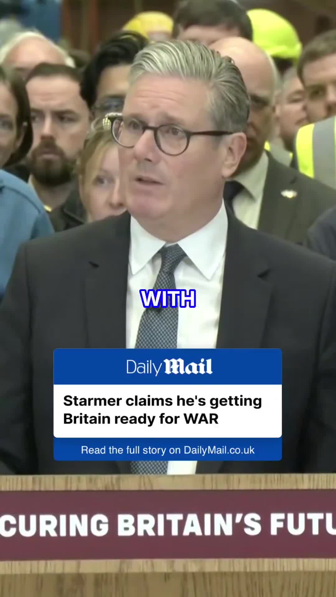 🚨 “We are moving to War Fighting readiness”  Keir Starmer who can’t even prevent rubber dinghies from invading The UK thinks he’s Winston Churchill as he continues to prepare Brit...
