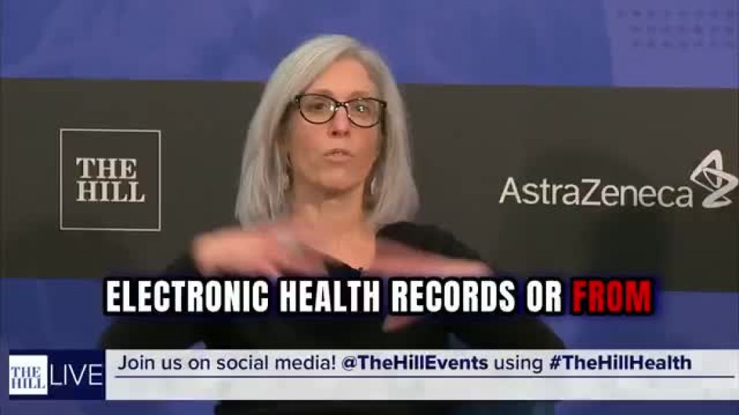 WEARABLES ARE FOR YOUR OWN GOOD! THEY SAVE GRANNY! - Former DARPA spinoff ARPA-H Deputy Director & current CDC Director.