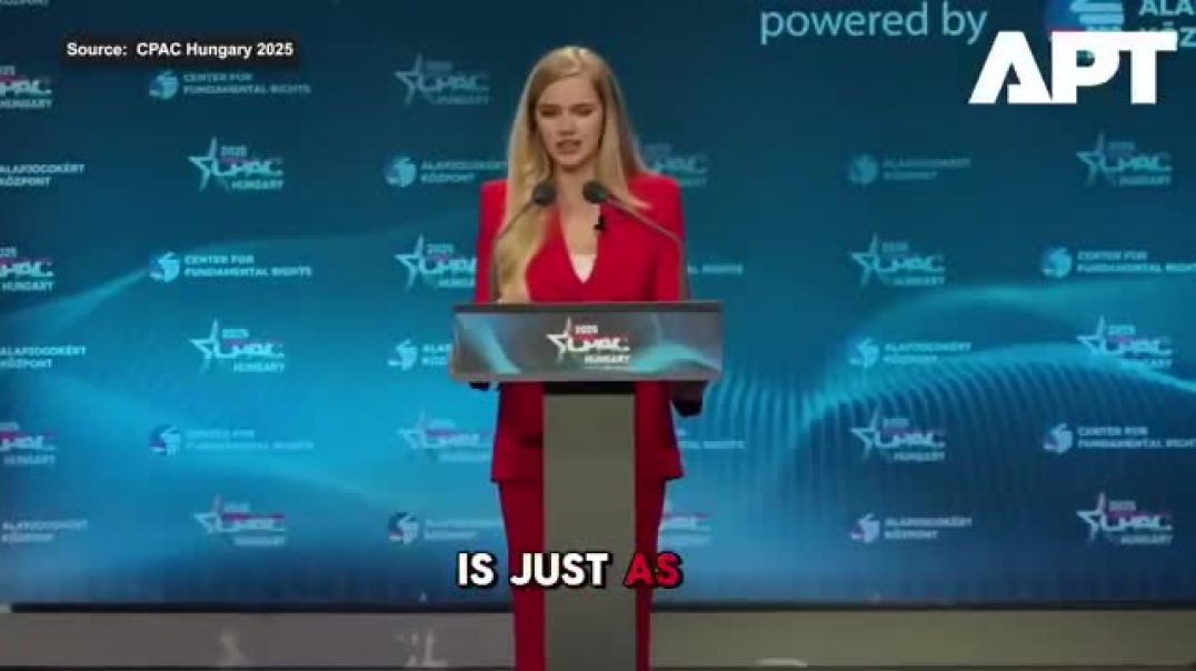 At CPAC Hungary 2025, Dutch political commentator Eva Vlaardingerbroek delivered a scathing rebuke of European Commission President Ursula von der Leyen, accusing her of operating with "zero acco